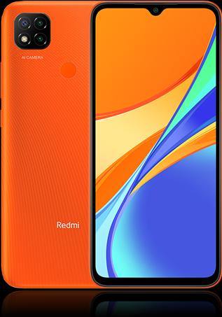 Actual product image Xiaomi Redmi 9C (32 GB, Sunrise Orange, 6.53", Dual SIM, 13 Mpx, 4G)