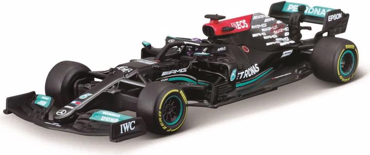 Actual product image Bburago L. Hamilton Mercedes-AMG F1 W12