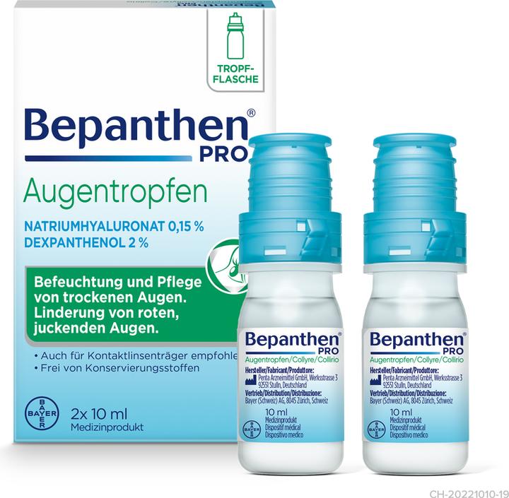 Bepanthen PRO Augentropfen (20 ml, Augentropfen 2 x 10 ml)