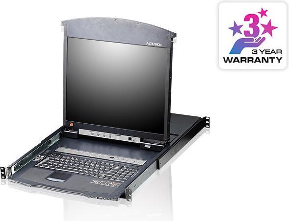 Productafbeelding Aten KL1516AN-AXA-AG Keyboard/Video/Mouse (KVM) Switch Rack Mounting