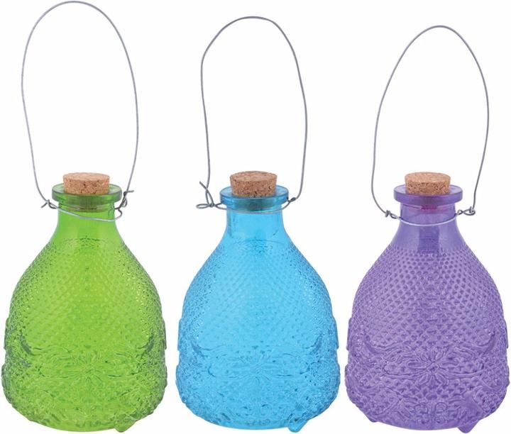 Esschert Design Wespenfalle Hobnail Glas 3 Farben