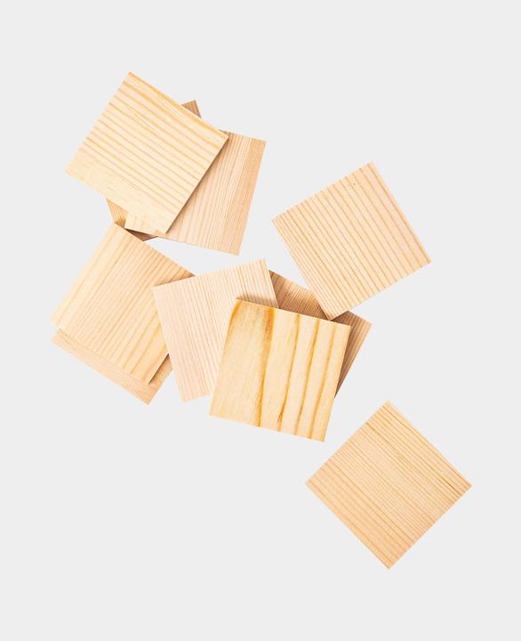 Produktbild I Am Creative Memory, Holzquadrate zum Spielen, FSC, 10 Stk.