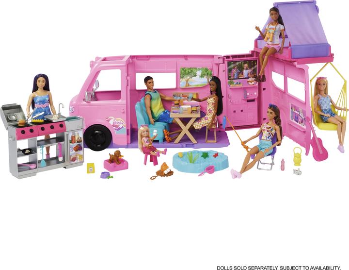 Productafbeelding Barbie Super Avontuur Camper Voertuig