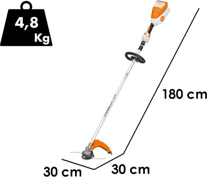 Produktbild Stihl FSA 80 R Accu Kantenmaaier - Zonder Accu en Lader