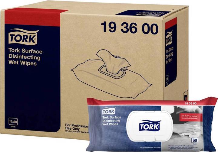 Tork 193600 Chiffon désinfectant 1 kit