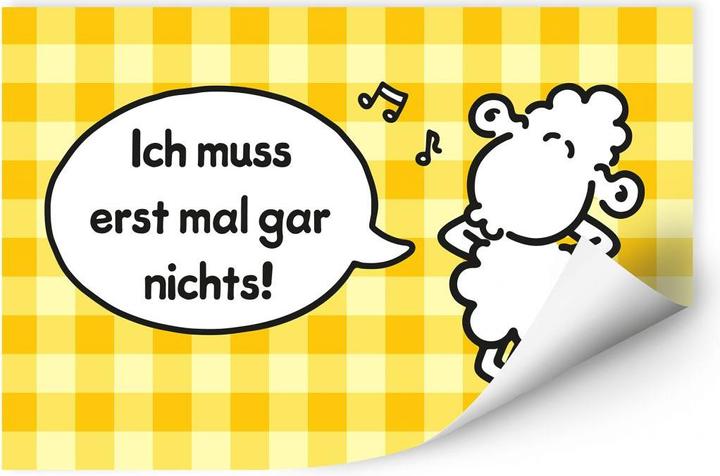 Actual product image Sheepworld Word Heroes First nothing at all (70 x 100 cm)