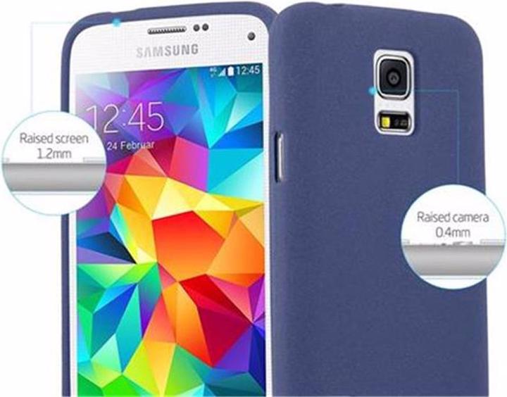 Produktbild Cadorabo TPU Frosted Cover (Samsung Galaxy S5 Mini, Samsung Galaxy S5 Mini Duos)