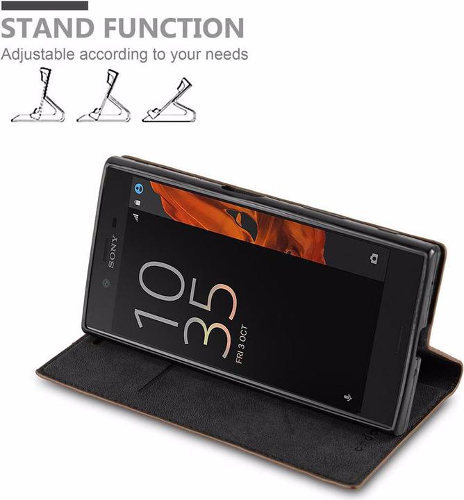 Image du produit Cadorabo Book Couverture magnétique invisible (Sony Xperia XZ, Sony Xperia XZs)