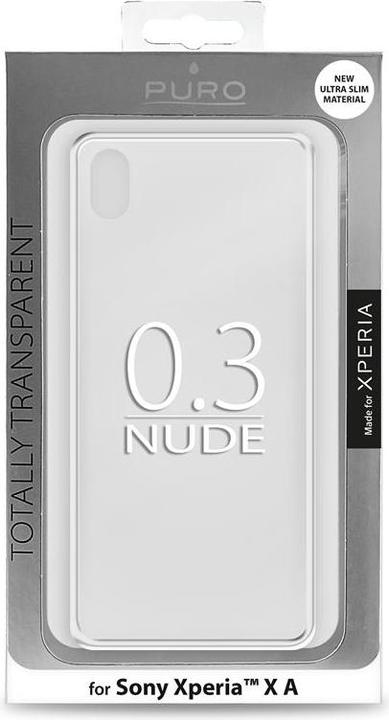 Immagine prodotto PURO 0.3 Nude MFX - Sony Xperia XA Hülle (transparent) (Sony Xperia XA)