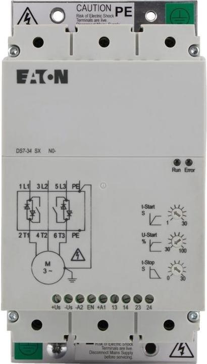 Image du produit Eaton Démarreur progressif, 70 A, 200-480 V CA, Us= 134936