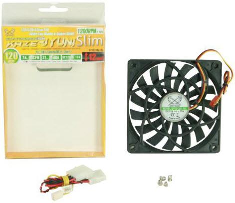 Produktbild Scythe Slip Stream 120 Slim Case Fan (120 mm, 1 x)