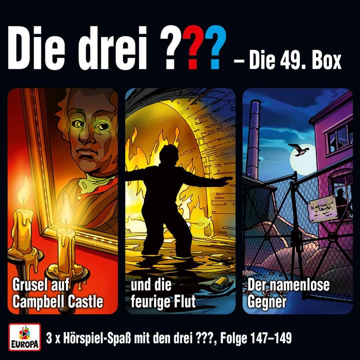 Produktbild Die drei DREI FRAGEZEICHEN 49 Box (F147-149) (Deutsch)