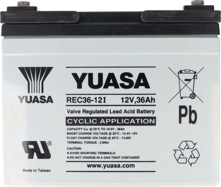 Produktbild Fiamm FGC23505 Cyclic Blei Akku mit M5 versenkter Schraubanschluss 12V, 35000mAh (12 V, 35 Ah)