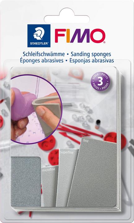 Fimo Soft - Schleifschwamm-Set