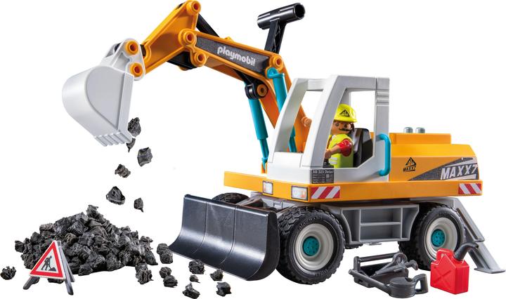 Playmobil Bagger (71749, Playmobil Action Heroes)