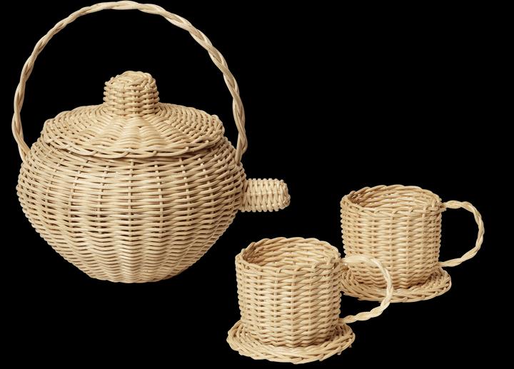 Immagine prodotto Ferm Living Set da tè in rattan