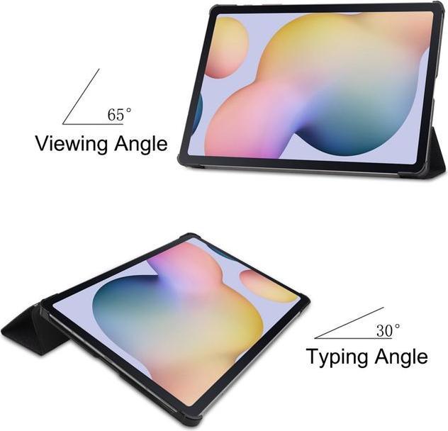 Actual product image MU Style Triple folding cover with pattern (Galaxy Tab S7+)