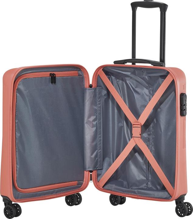 Image du produit Travelite Trolley + valise Bali 4w Trolley S (34 l, Bagage à main (jusqu'à 50l))