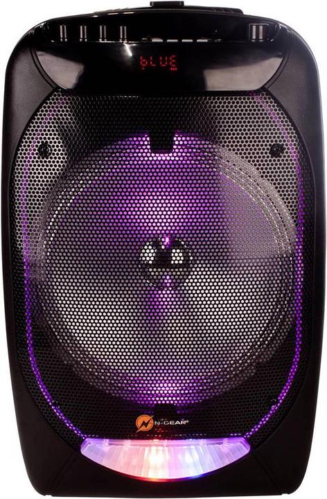 Image du produit N-Gear Enceinte Bluetooth The Flash 1210 Mik/LED (6 h, Fonctionnement sur secteur)