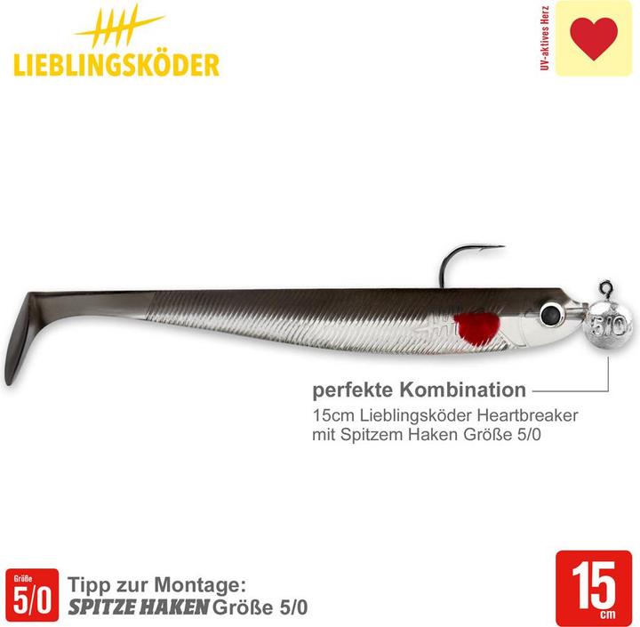 Produktbild Lieblingsköder Heartbreaker (15 cm)