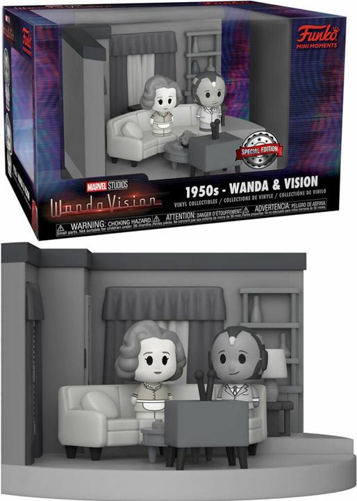 Immagine prodotto Funko POP! - WandaVision: Wanda & Vision - 50's
