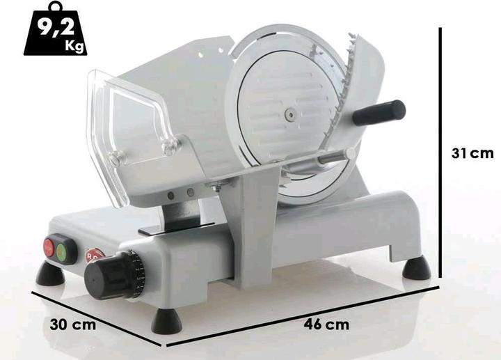 RGV Desy AF 220 AM Elektrische Schneidemaschine 140 W Aluminium Grau