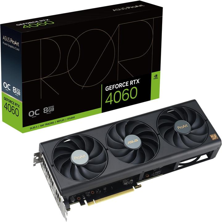 Image du produit ASUS PROART-RTX4060-O8G 8GB GDDR6 HDMI DP (8 Go)
