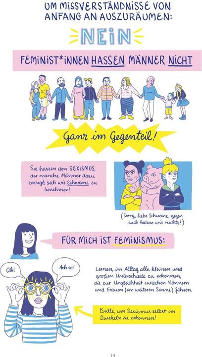 Actual product image Feminists in Progress (German, Lauraine Meyer, 2023)
