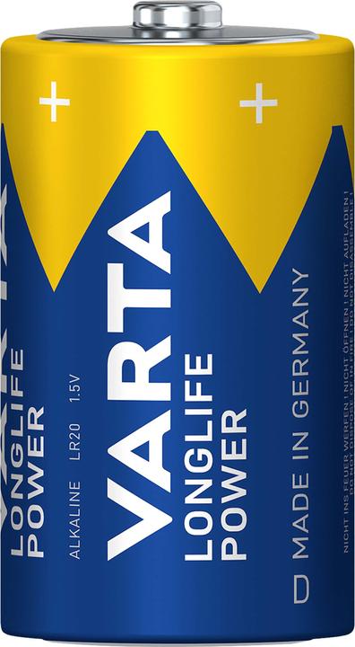 Varta Longlife Power (1 pcs., D, 16500 mAh)