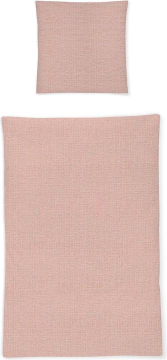 Actual product image Irisette Seersucker bedding Shadow Uni (Bedding set, 155x220 cm + 80x80 cm)