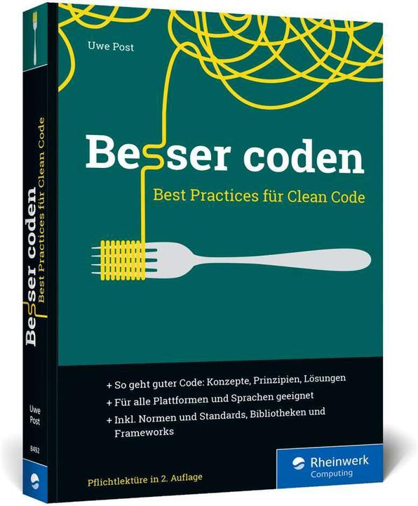 Immagine prodotto Besser coden (Tedesco, Posta Uwe, 2021)