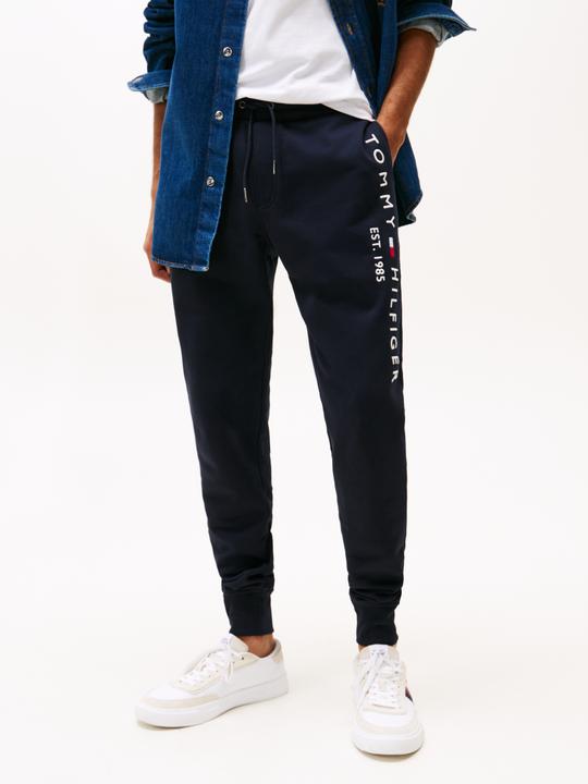 Immagine prodotto Tommy Hilfiger Uomo Tommy Logo Sweatpants Cotone Sweatpants, Blu (Desert Sky), M (M)