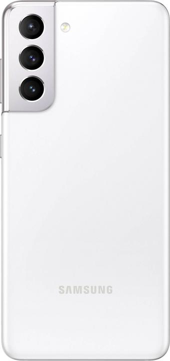 Produktbild Samsung Galaxy S21 EU (256 GB, Phantom White, 6.20", Dual SIM, 12 Mpx, 5G)