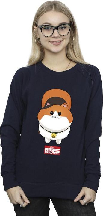 Immagine prodotto Disney Big Hero 6 Baymax Kitten Face Felpa Donna (S)