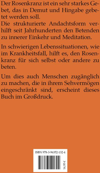 Produktbild Der Rosenkranz für Kranke (Deutsch, Brigitte Henss, 2024)