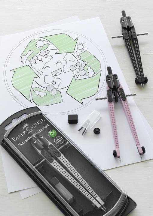 Actual product image Faber-Castell Quick setting compass -390mm
