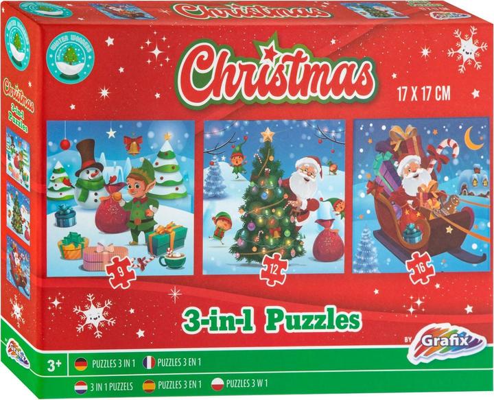 Immagine prodotto Grafix Puzzle di Natale 3 in 1 (1 pezzi)