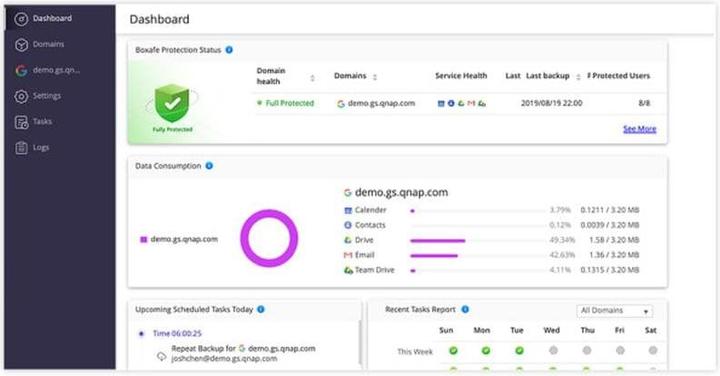 Immagine prodotto QNAP Boxafe per Microsoft 365 10 Utenti 1 Anno Pacchetto Fisico