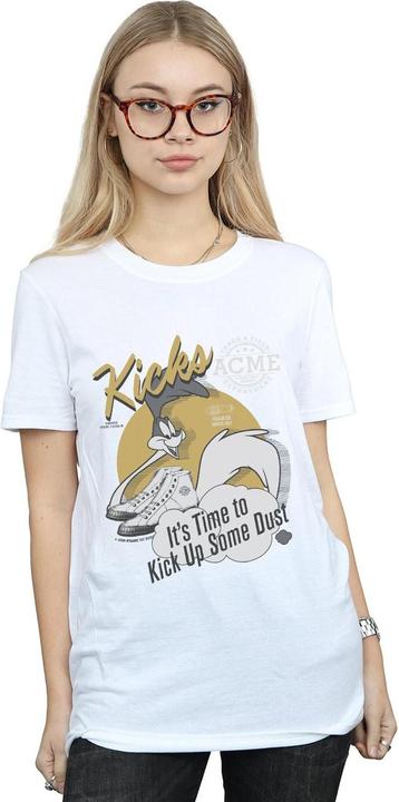 Immagine prodotto Looney Tunes Road Runner Kicks Maglietta Ampia Donna (XXL)