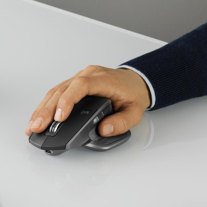 Produktbild Logitech Maus MX Master 2S - Schwarz (Kabellos)