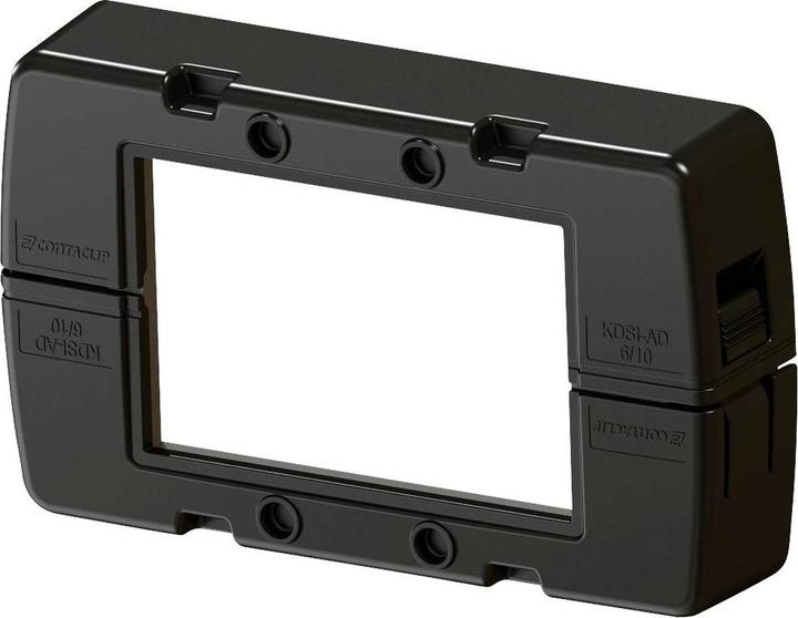 Produktbild Conta-Clip KDSI-AD 6/10 BK Abdeckkappe Polyamid 6.6 Schwarz 1 St. (Kabelschlauch, 10.60 cm)