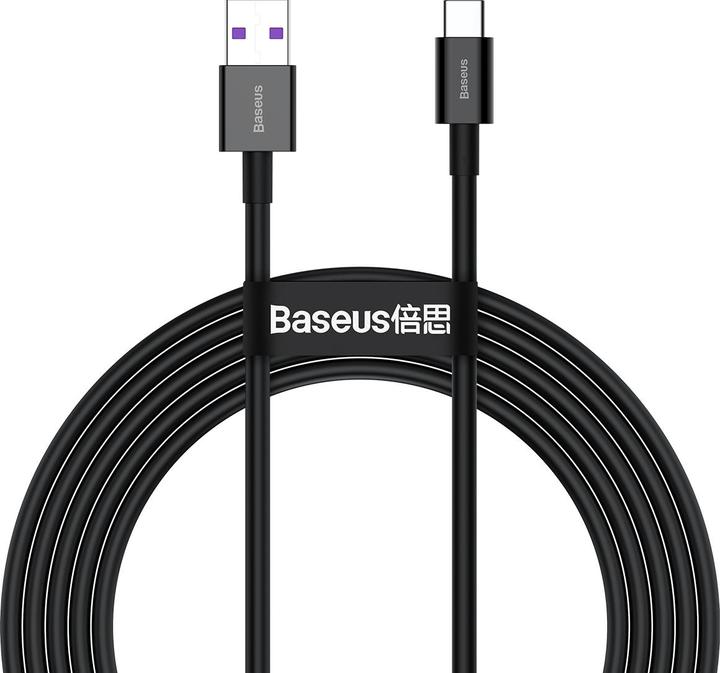 Actual product image Baseus USB A — USB C (2 m, USB 2.0, 66 W)