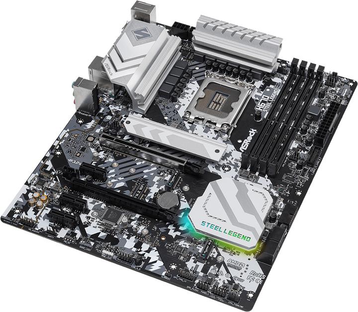 Produktbild AsRock MB H670 Steel Legend 1700 (LGA 1700, Intel H670, ATX)
