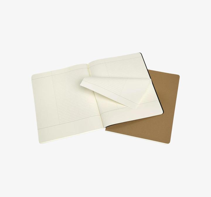 Actual product image Moleskine Notebooks (19 x 25 cm, Plain, Hardcover)