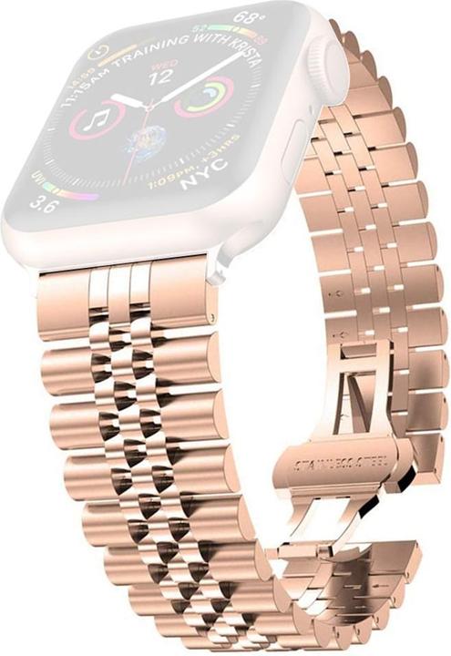 Produktbild Cover-Discount Apple Watch 42 / 44mm - Edelstahl Armband Maschen roségold (42 mm, 44 mm, Edelstahl)