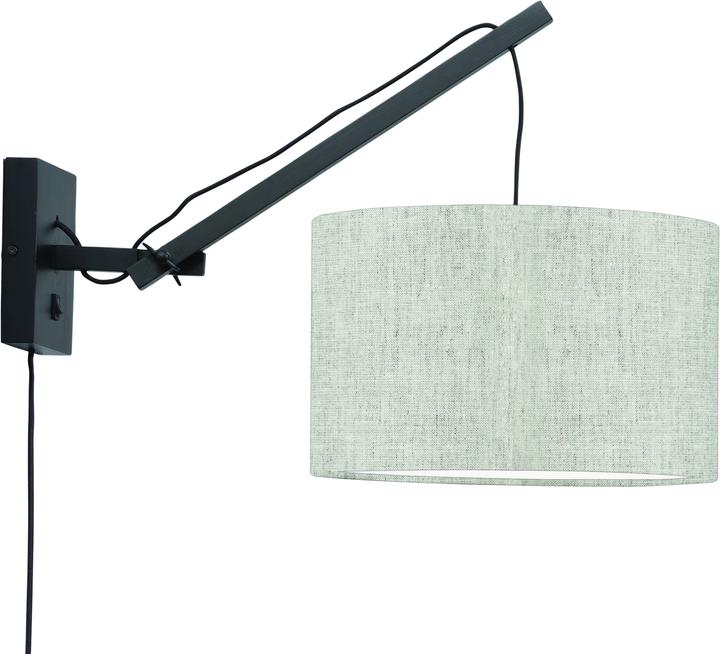 Black, linen light