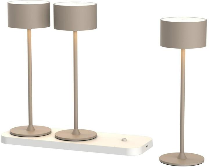 Immagine prodotto Schoenenberger Akku-Tischleuchten 3er Set mit Ladestation Tavolo (150 lm)