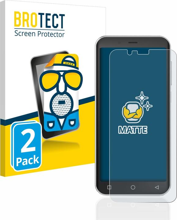 Image du produit BROTECT Film de protection antireflet Protection d'écran mat (2 pièce(s), Emporia Smart 4)