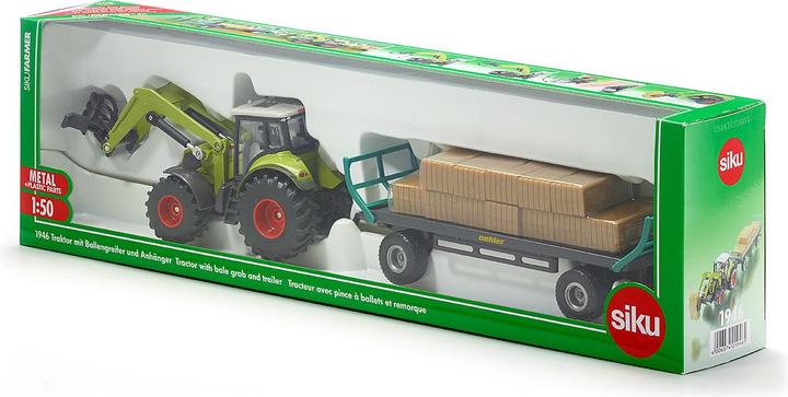 Image du produit Siku Tracteur et chariot à balles