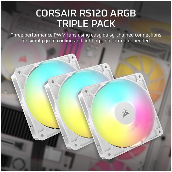 Produktbild Corsair RS120 (120 mm, 3 x)